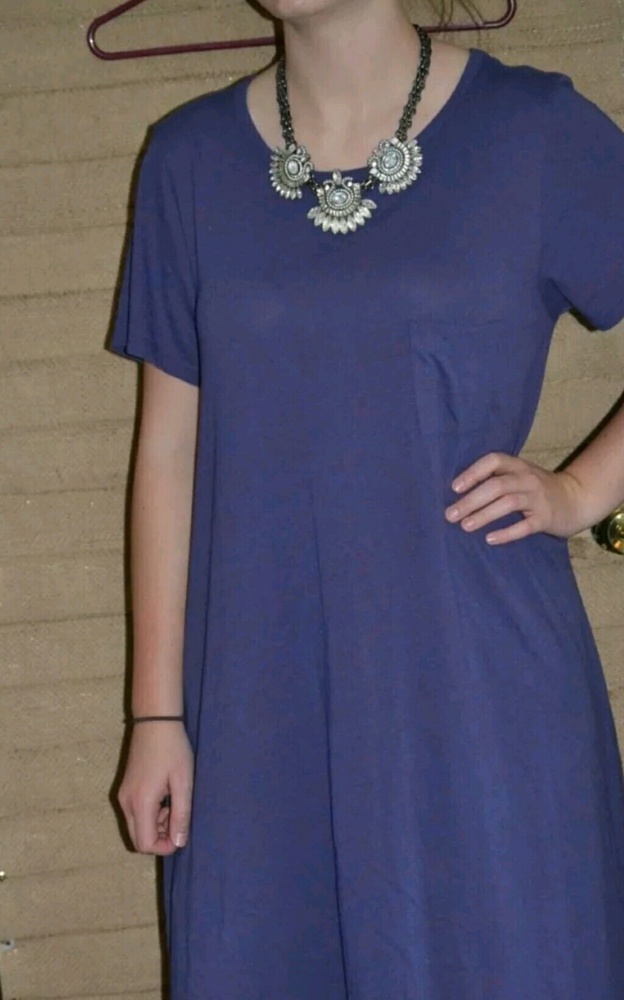 Lularoe Carly Dress Size Large with Pocket